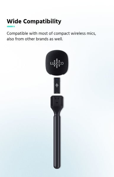 Luucco WireFree Kompakt Wireless Mikrofonlar için El Adaptörü