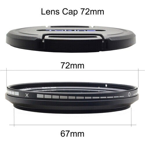Hoya 67mm Variable Density II ND Filtre  1,5-9 Stop