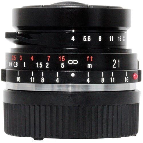 Voigtländer lens F4.0/21mm VM P COLOR-SKOPAR