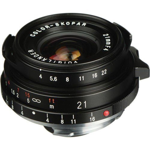 Voigtländer lens F4.0/21mm VM P COLOR-SKOPAR