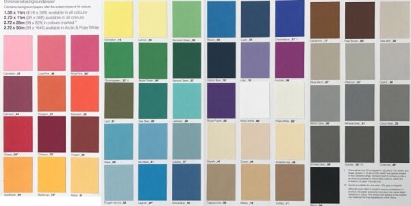 Colorama 135x11 Mandarin Karton Fon
